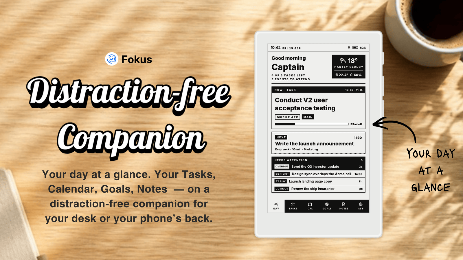 reTerminal Sticky: Your Day on E-Paper, Not Your Phone